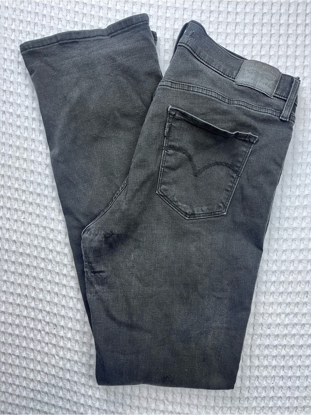 Levi’s 315 Shaping Bootcut Jeans Women’s W32 L32 Black Dark Wash